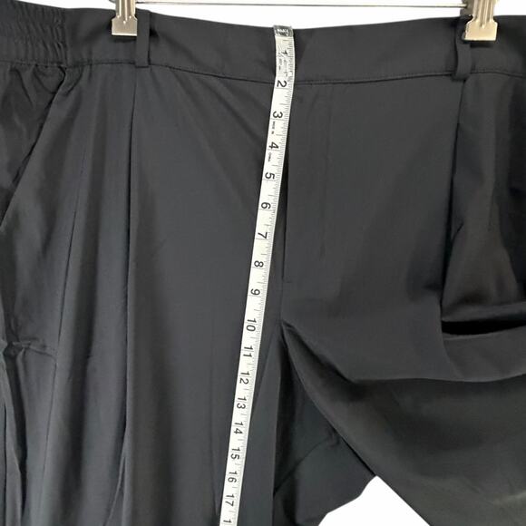 Old Navy SleekTech Trouser Pants Womens XL Black High Waisted Travel Ready NEW - Picture 8 of 16